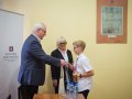 Gratulacje oraz nagrody dla pierwszego finalisty Łukasza Jeziornego