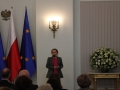 Wystąpienie dyrektora Biblioteki Uniwersyteckiej w Warszawie dr hab. Jolanty Talbierskiej. Przedstawiła „Opisy i widoki zabytków starożytności w Królestwie Polskim” Kazimierza Stronczyńskiego z poł. XIX w.