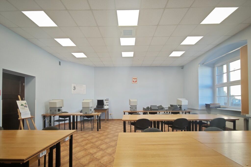 Zdjęcie czytelnia AP Poznan